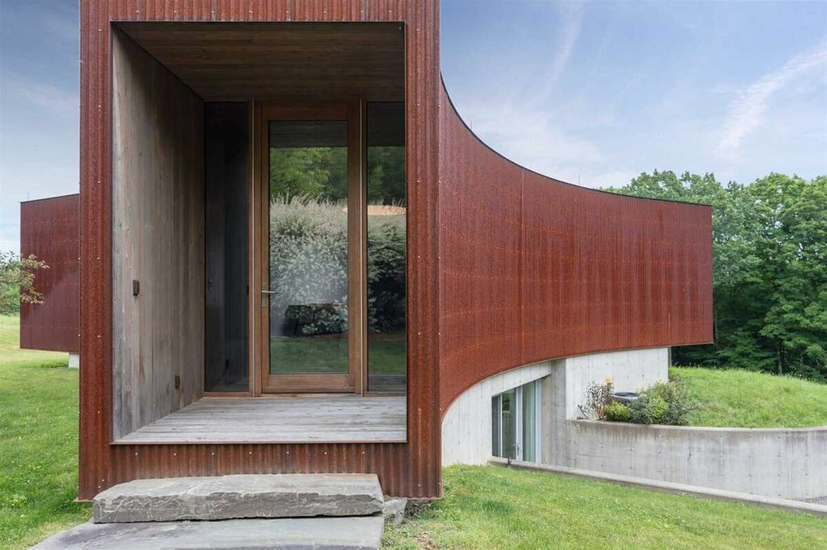 Photos of the Ai Weiwei-designed house in Ancram. View listing