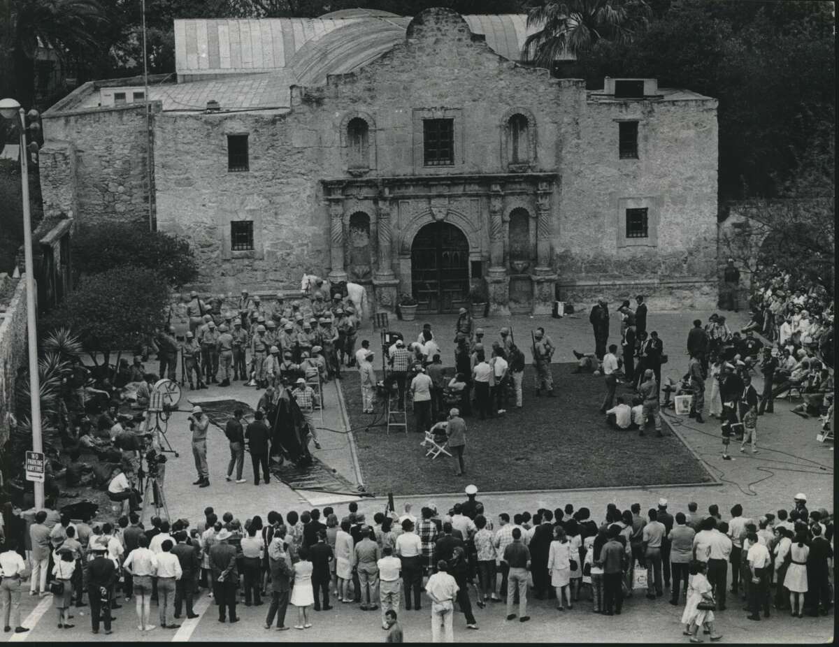 If San Antonians don't have enough reason to remember the Alamo (after all, the thing is sitting there in the middle of downtown), some people came to town last Spring and made a movie called "Viva Max!", a comedy about a present-day Mexican army officer who, as kind of a public-relations gesture, takes some of his soldiers to San Antonio, Texas and does what Santa Anna couldn't: Capture the place bloodlessly.