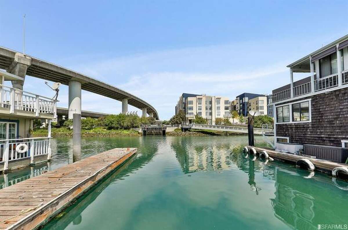 1 of only 20 floating homes on San Francisco's Mission Creek is up for sale