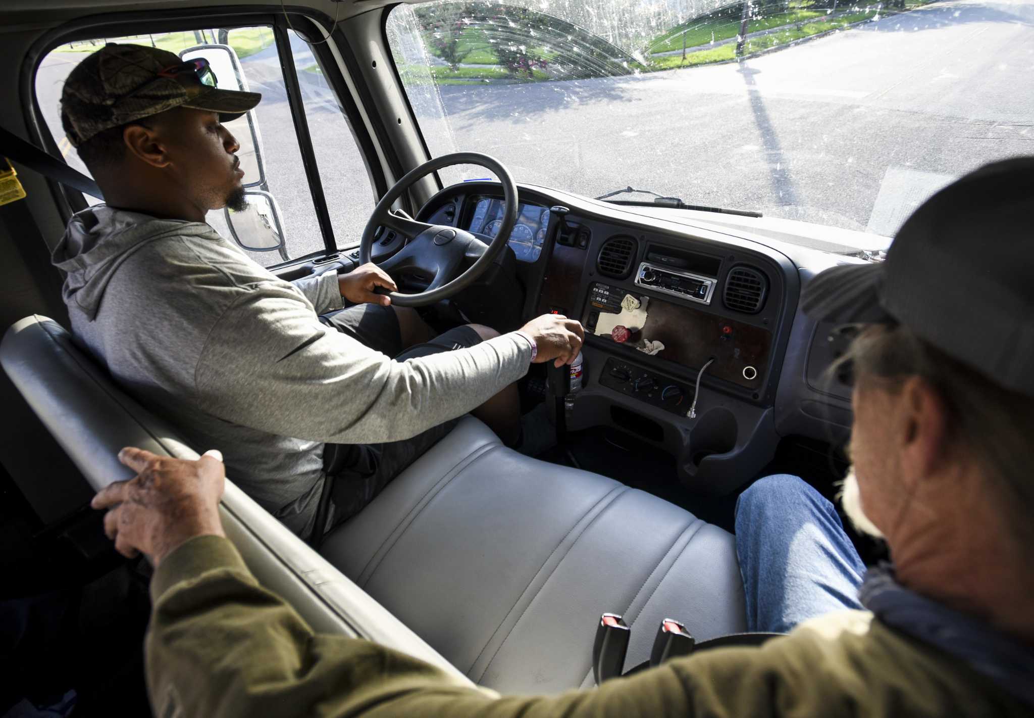 Worker shortage puts truckers in the driver s seat