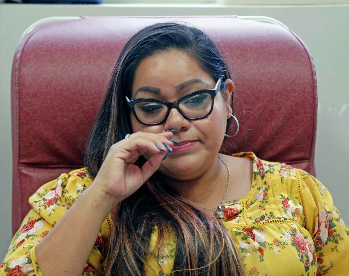 Amelia Quiroga is one of the women who has had complications during pregnancy because of Type 2 diabetes. After developing the disease as a child, she joined a nationwide study that looked at treatment options and long-term effects. She was at the Texas Diabetes Institute on June 26, 2019.