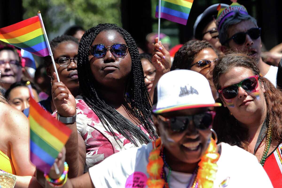 PHOTOS: Thousands wind through downtown for 45th annual Seattle Pride ...