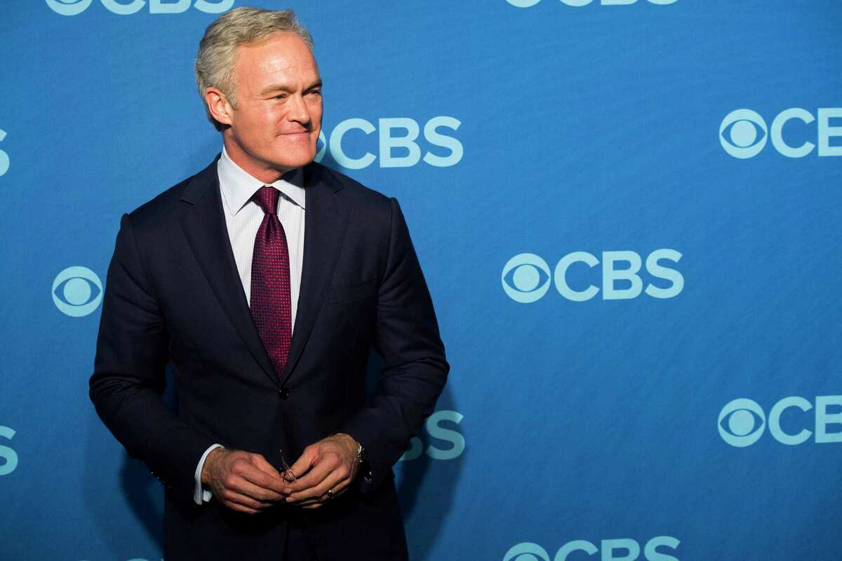 File-This May 15, 2013, file photo shows Scott Pelley attending the CBS Upfront in New York. The Former “CBS Evening News” anchor says he lost that job because he wouldn’t stop complaining to management about the hostile work environment for men and women. The “60 Minutes” correspondent tells CNN’s Reliable Sources Sunday that things have changed after 18 months of dramatic management changes amid a slew of scandals and misconduct claims at CBS. (Photo by Charles Sykes/Invision/AP, File)