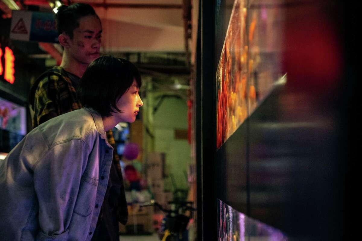 Jackson Yee and Zhou Dongyu in the Chinese film "Better Days"