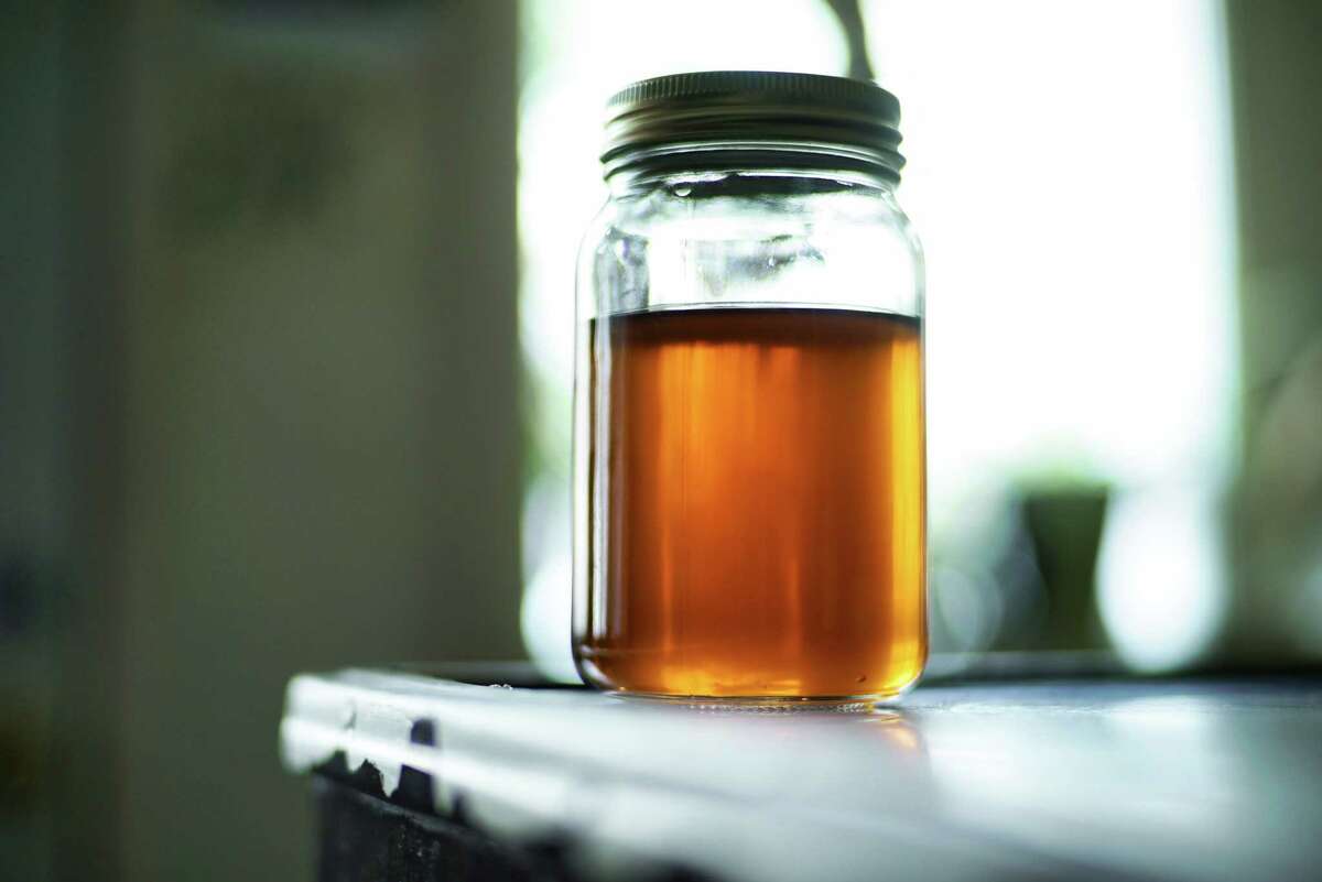 A view of sweet tea at Allie B's Cozy Kitchen on Tuesday, June 11, 2019, in Albany, N.Y. (Paul Buckowski/Times Union)