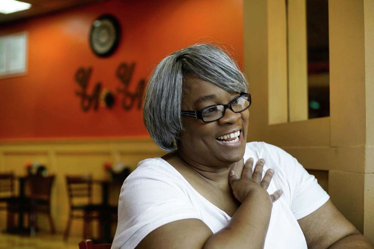 Amanda Thompson talks about her restaurant, Ya-Ya's House, on Wednesday, June 19, 2019, in Schenectady, N.Y. (Paul Buckowski/Times Union)