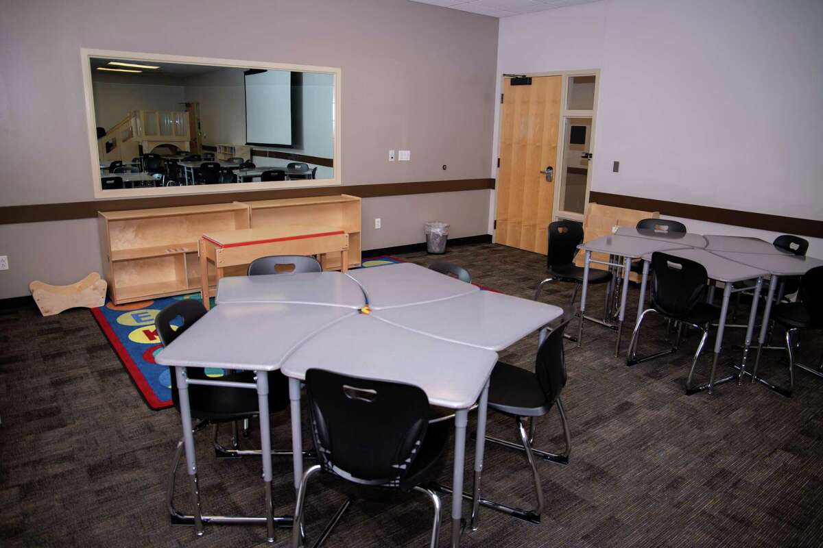 The TeachUp Spring Learning Center features simulation classrooms for on the spot coaching of teachers in training.