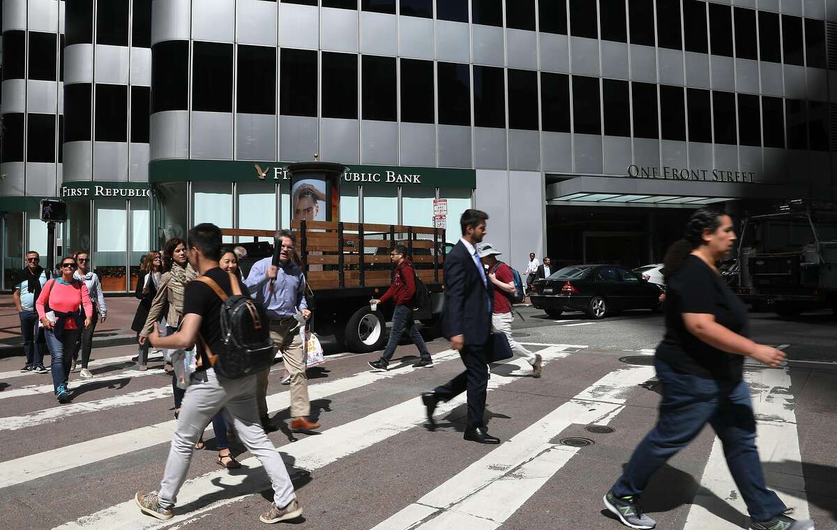 One Front Street is where First Republic Bank signed the quarter's biggest lease and is seen on Wednesday, July 3, 2019, in San Francisco, Calif.