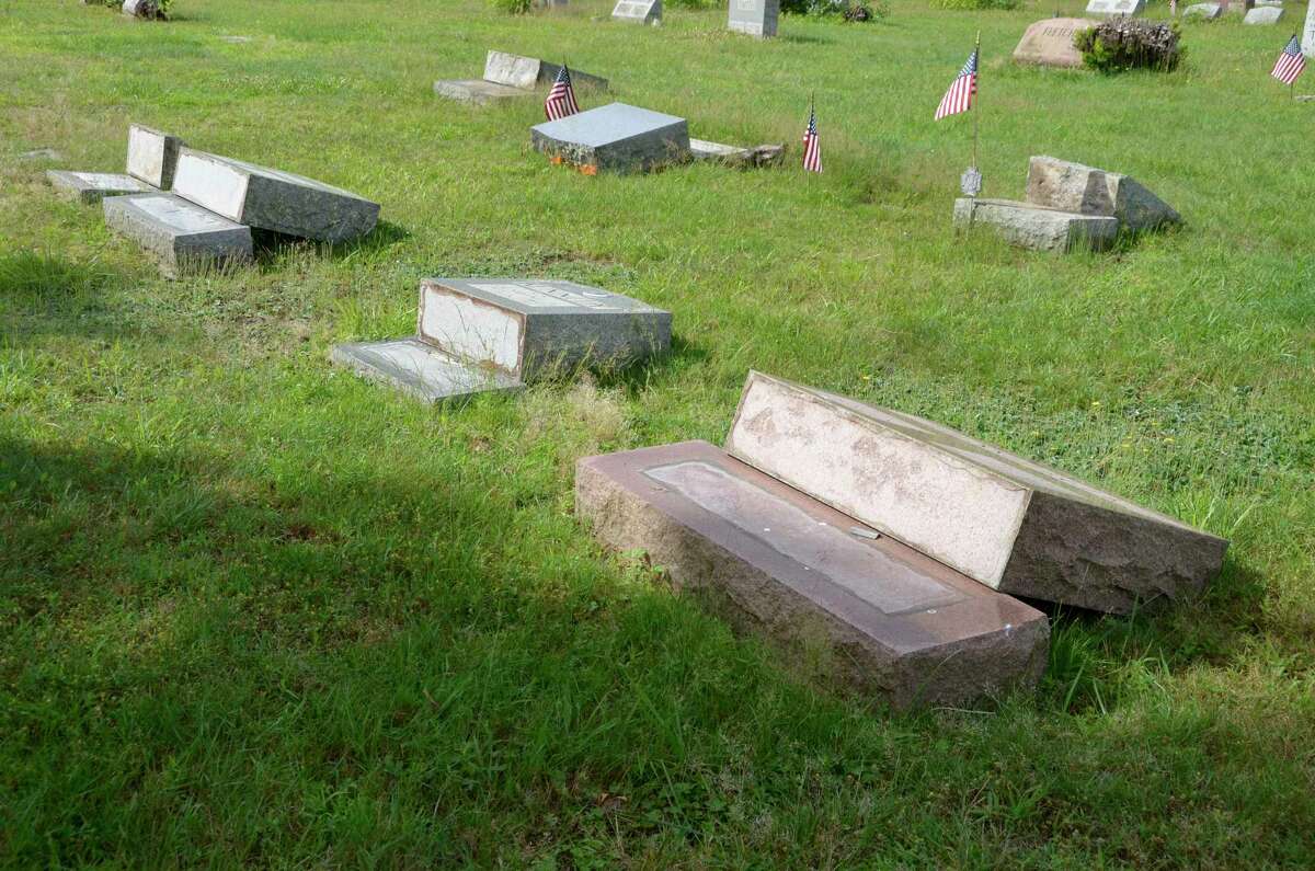 Cemetery vandalism worst case in 34 years