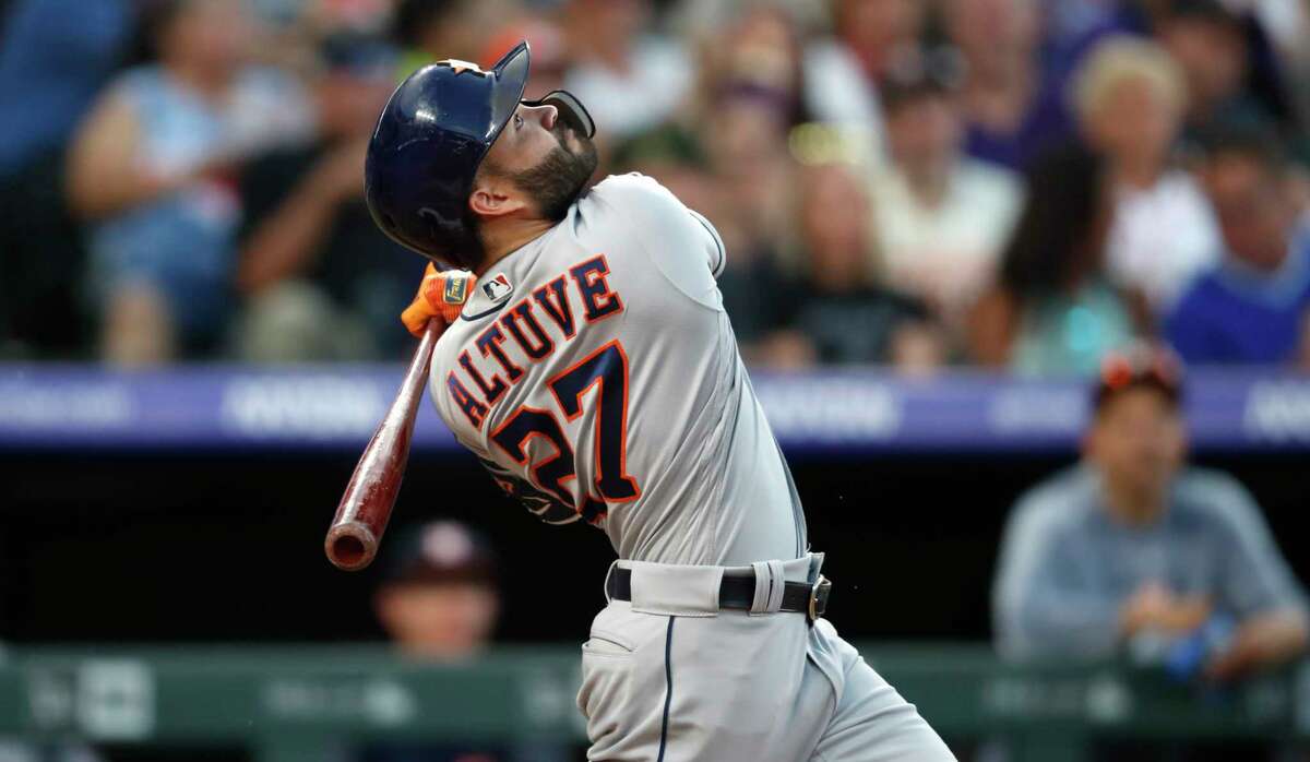 Astros battle on the road to sweep series against Rockies