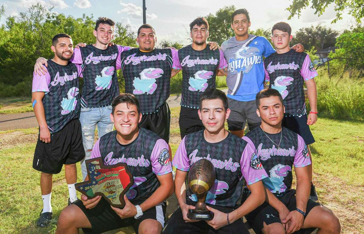 The Laredo Jayhawks won the Texas State Hispanic Championship Class C Division as they defeated Hateful 33-12 on June 30.