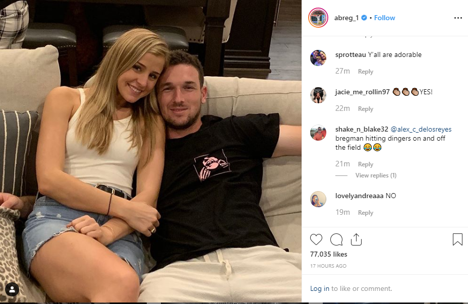 Astros' Alex Bregman goes Instagram official with Reagan Howard. But ...