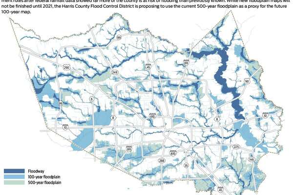 harris county flood plain map After Supporting Flood Bond Houston Area Developers Want To Delay New Building Rules Houstonchronicle Com harris county flood plain map