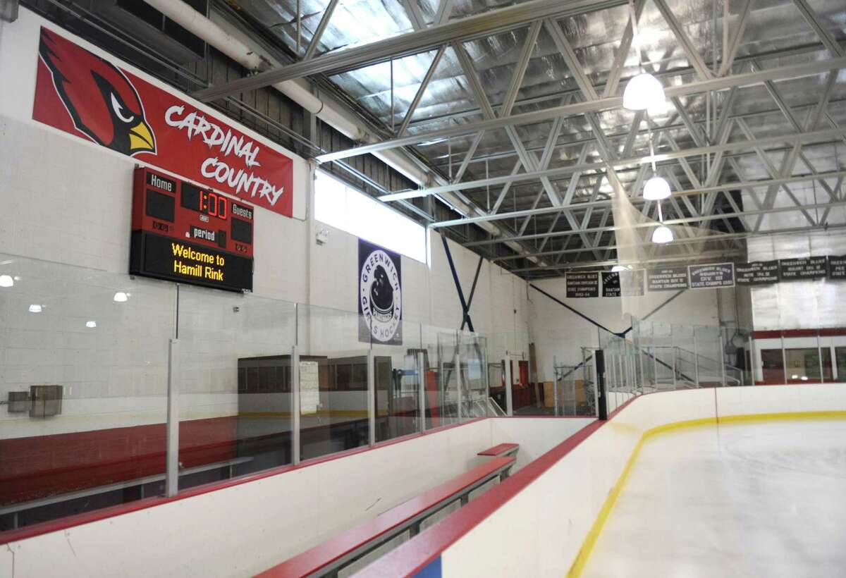 Dorothy Hamill Skating Rink in Greenwich, Conn. Thursday, Feb. 1, 2018. The rink and building are in poor condition and the town is considering funding renovations to update and improve the rink.