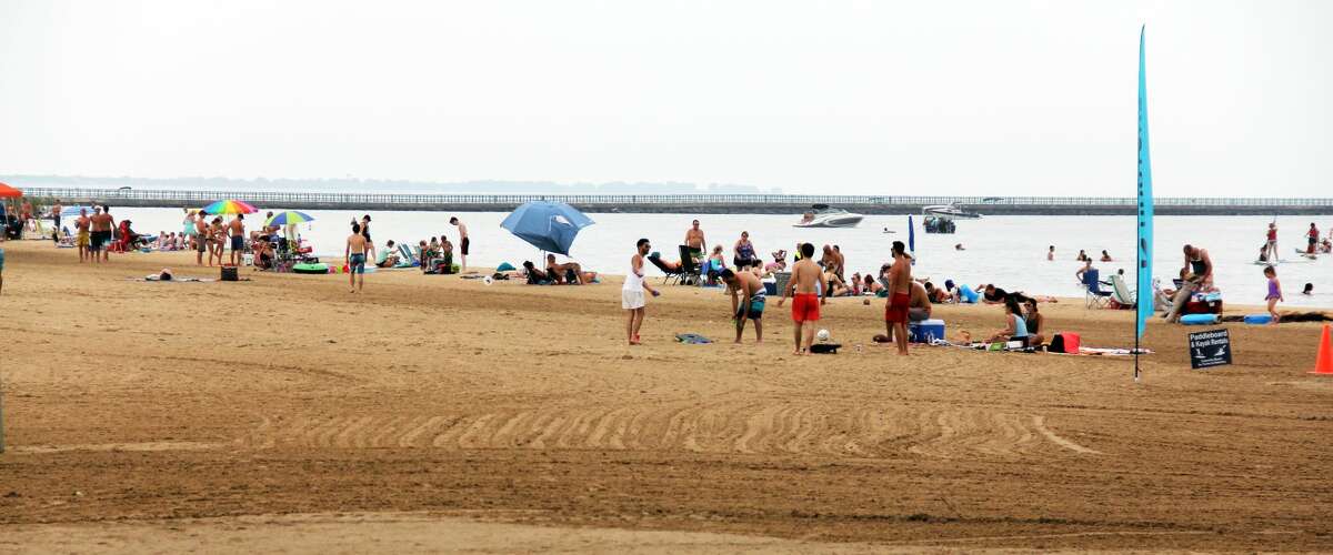 A day at the beach in Caseville
