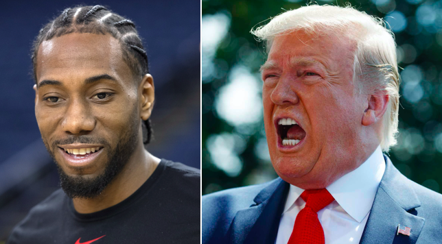 Kawhi Leonard going to the Clippers was so shocking Donald Trump