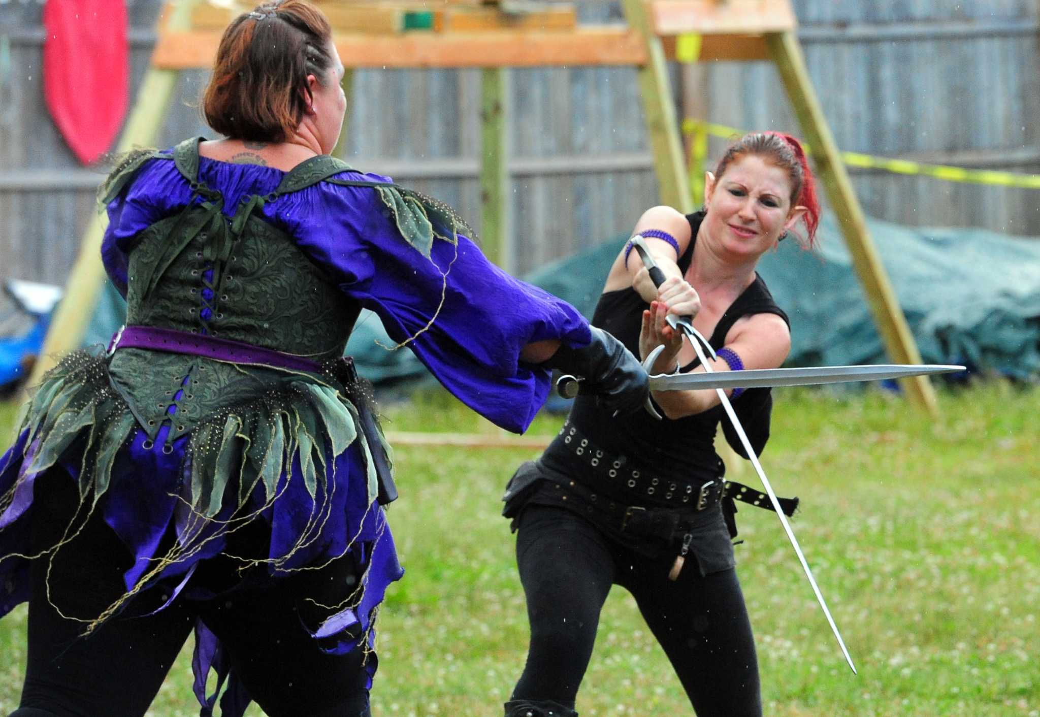 2024 Ct Renaissance Fairs Feature Giant Hamster Wheel A Sword Fighting