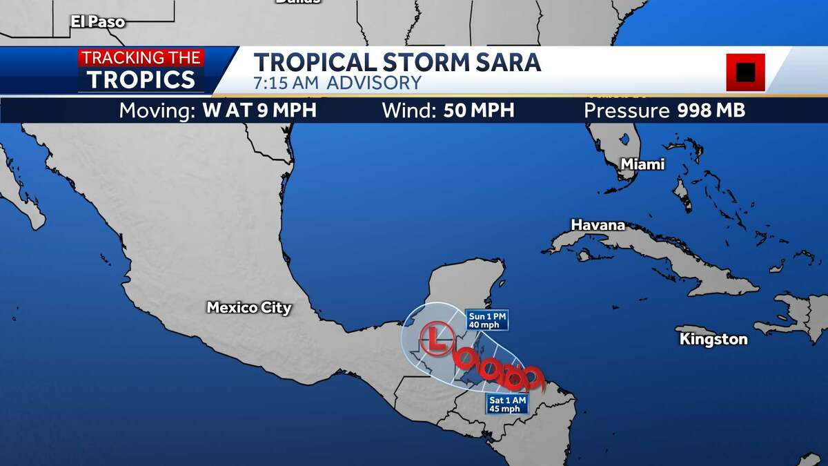 Tropical Storm Arlene forms in Gulf of Mexico