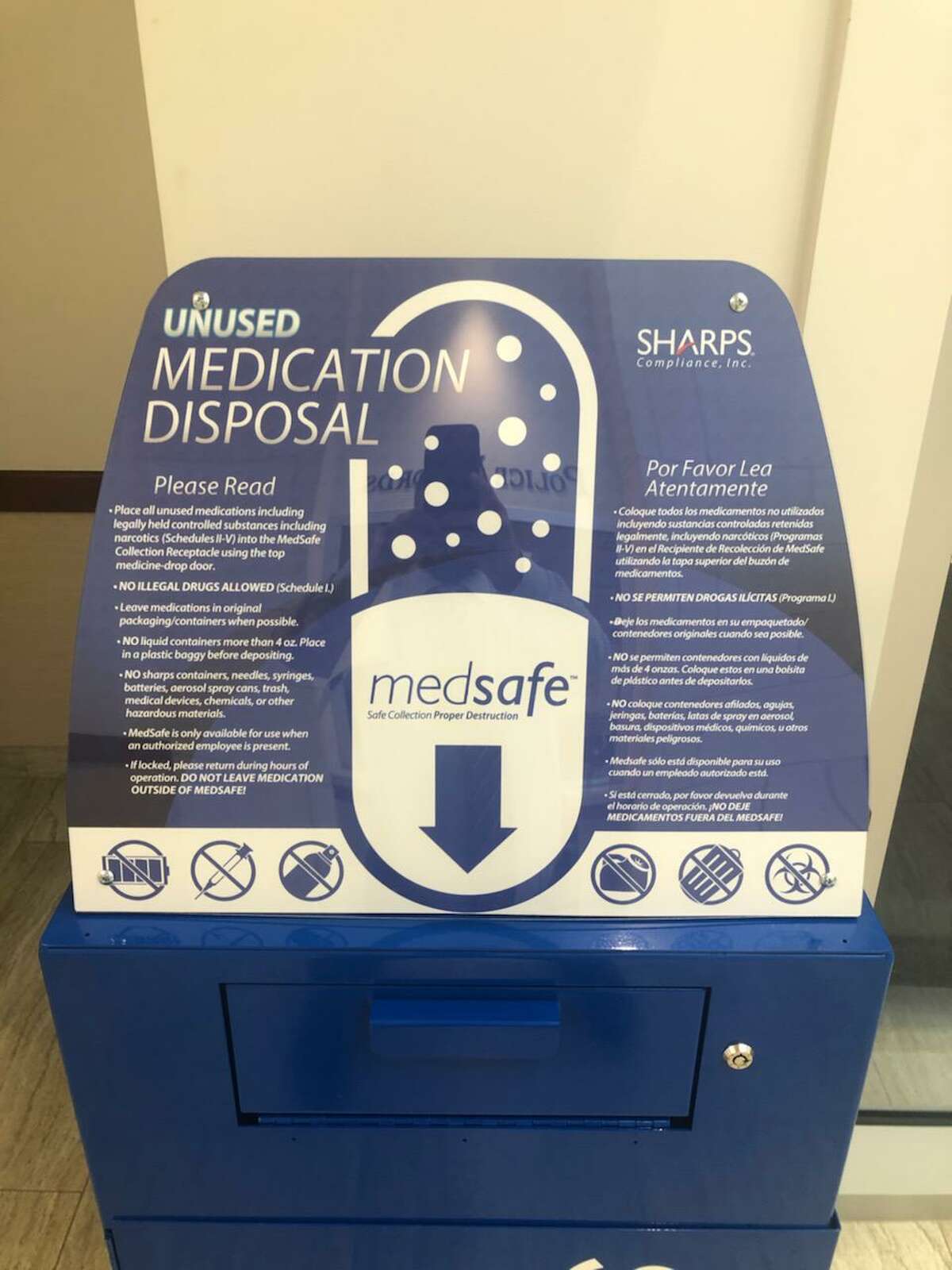 Residents can dispose of unused prescription drugs with Conroe PD