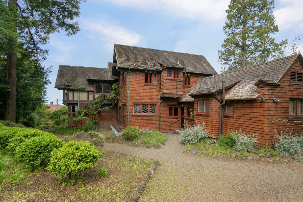 Castlelike Bernard Maybeck home near Berkeley Rose Garden listed for