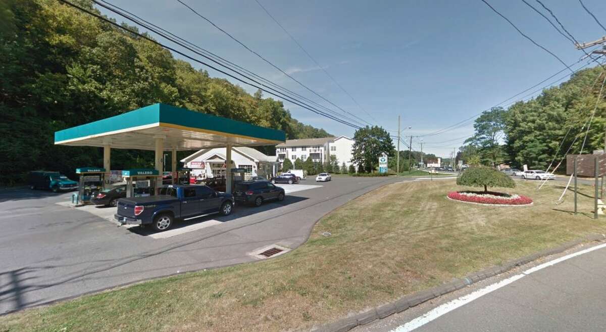 The Valero gas station on Danbury Road in Ridgefield.