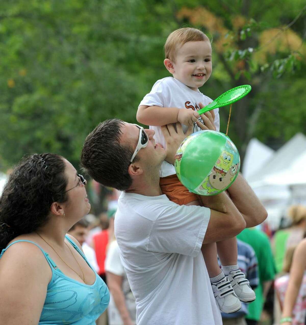 Perfect skies a backdrop for Village Fair Days