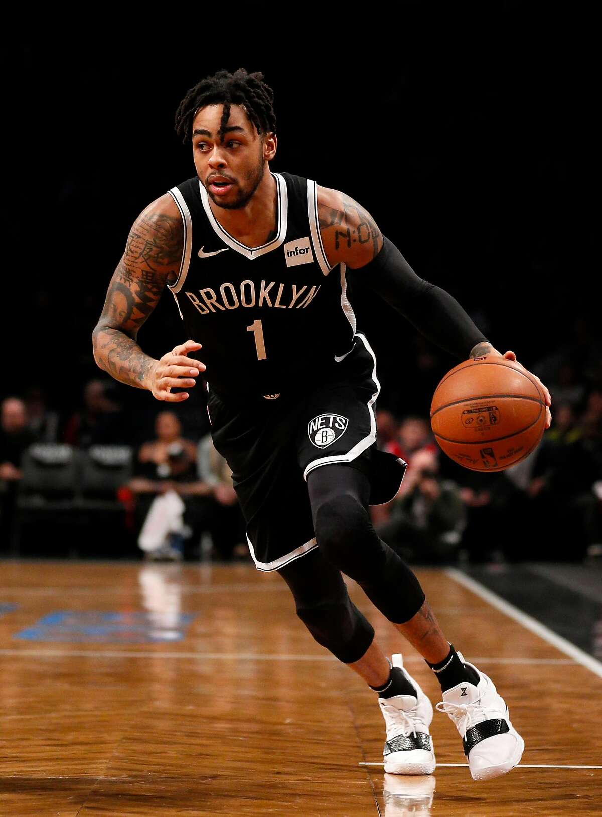 D'Angelo Russell, on the move to Golden State, says he's an NBA realist