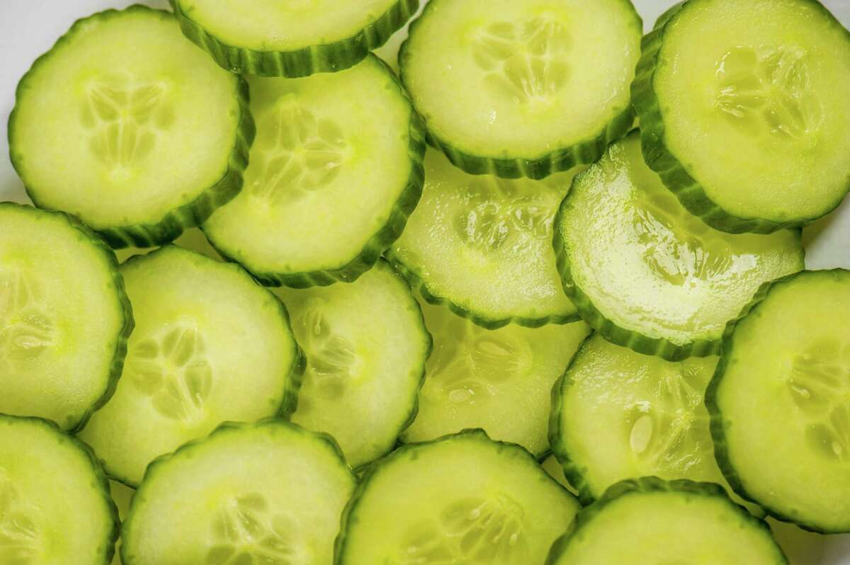 Cucumbers are great to help you beat the heat.