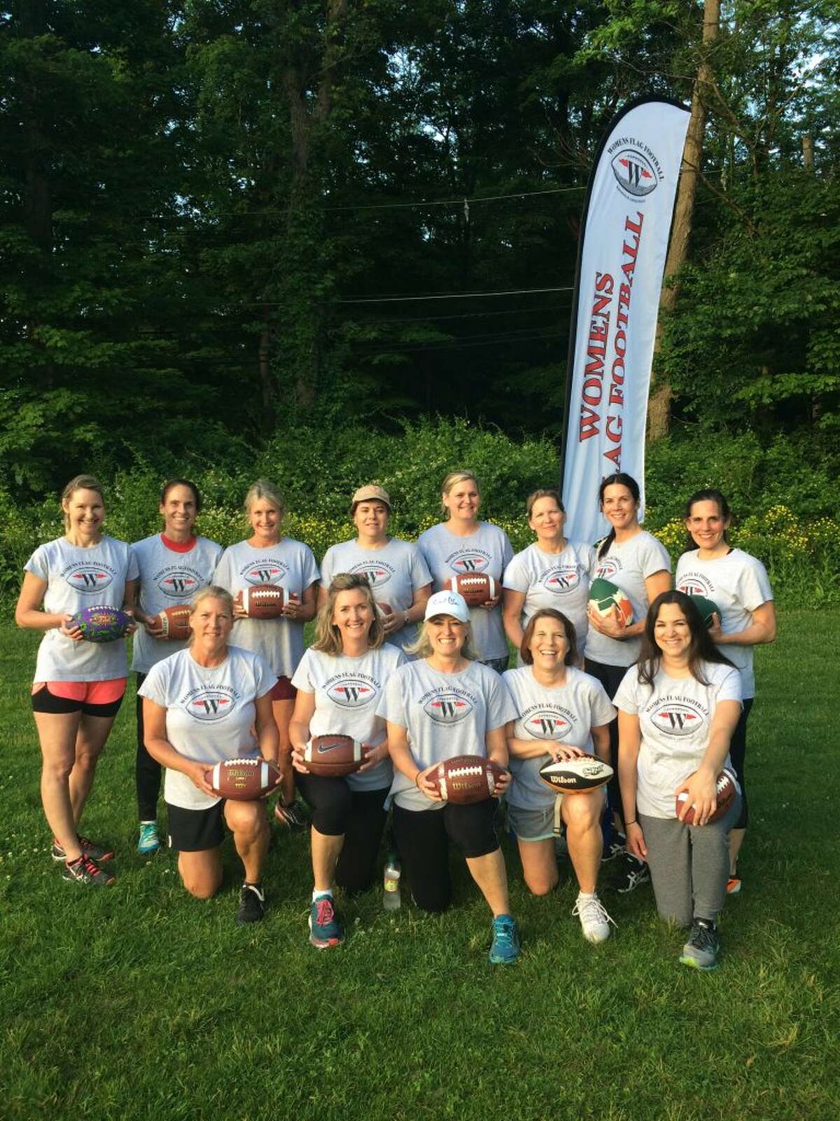 Women’s Flag Football of Ridgefield celebrated its inaugural season this spring.