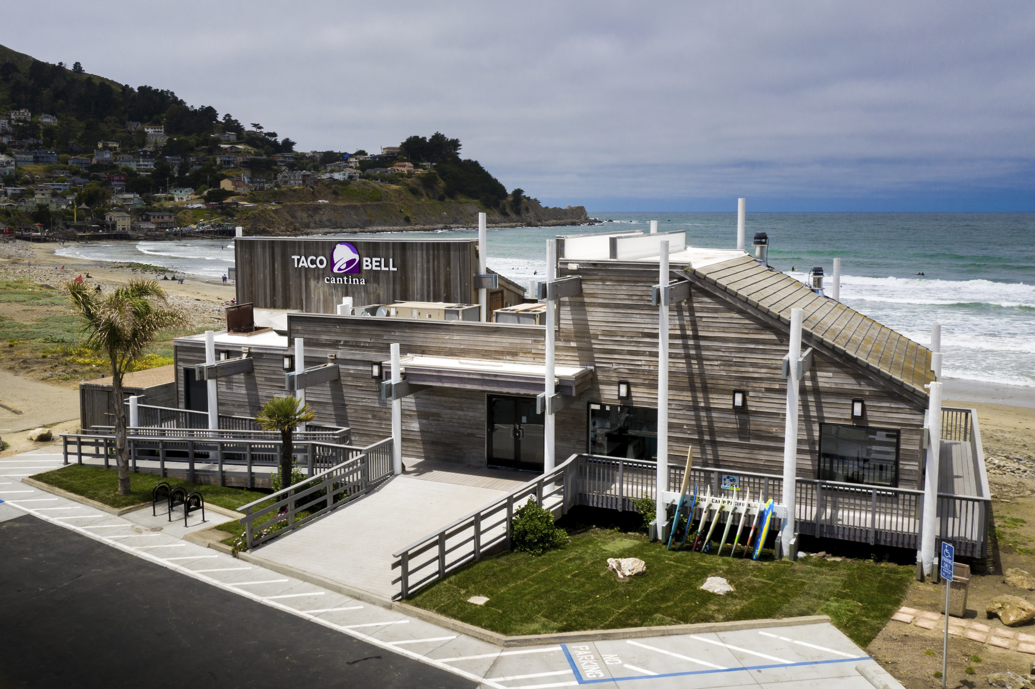 Pacifica's scenic Taco Bell reopening as a boozy Taco Bell Cantina