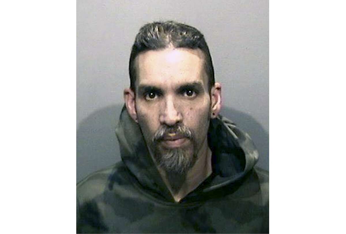 This 2017 file photo released by the Alameda County Sheriff's Office shows Derick Almena at Santa Rita Jail in Dublin.