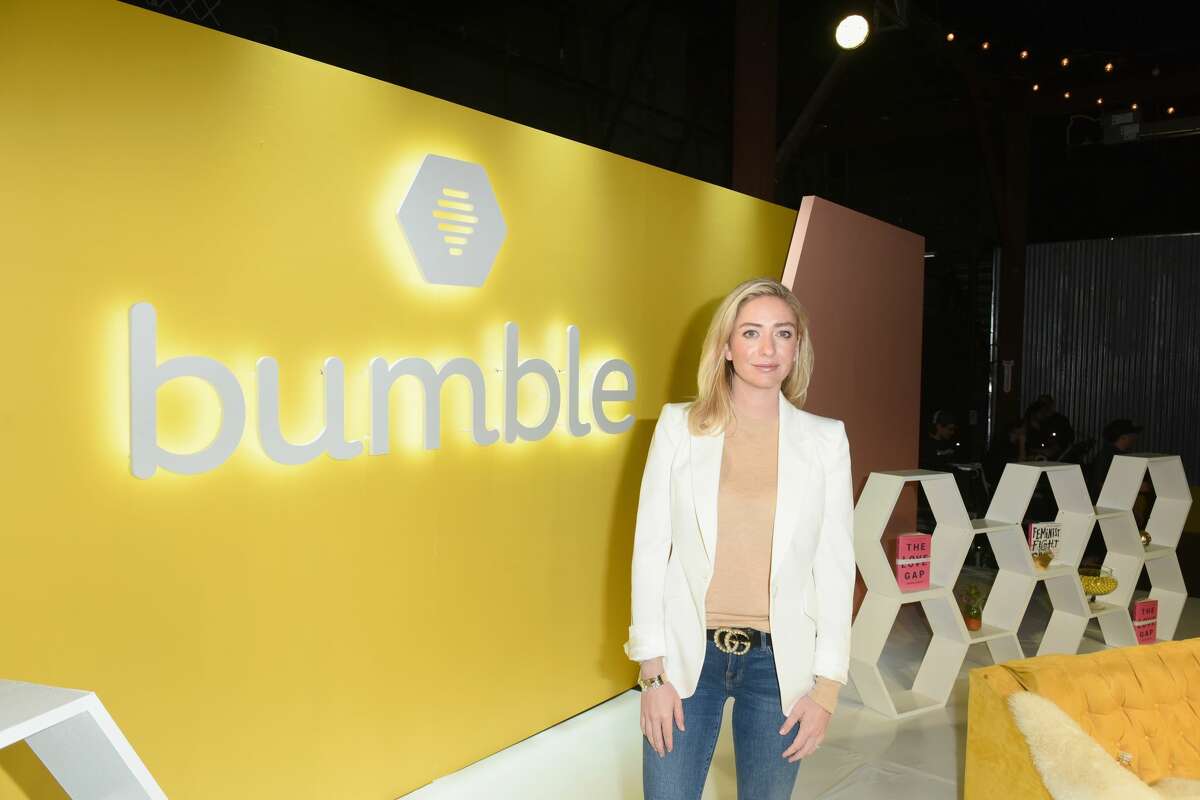 Founder and CEO of Bumble Whitney Wolfe attends Bumble Presents: Empowering Connections at Fair Market in Austin, Texas. (Photo by Vivien Killilea/Getty Images for Bumble)
