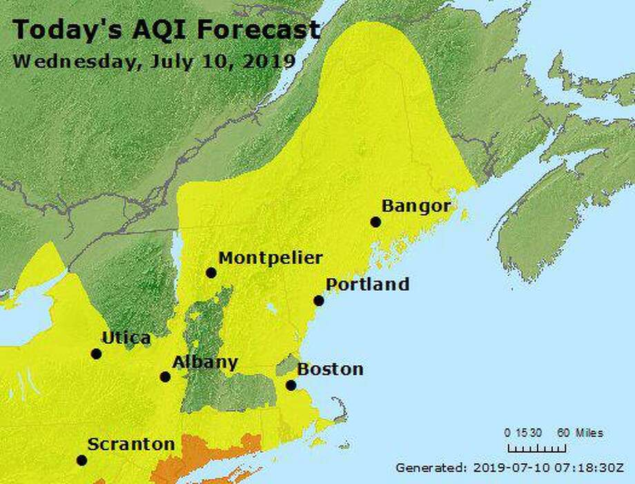 Air Quality Alert Issued In Fairfield New Haven Counties Connecticut Post