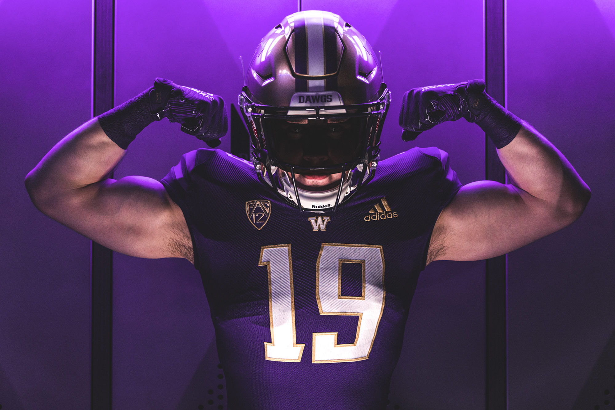 Washington huskies football jersey adidas cheap