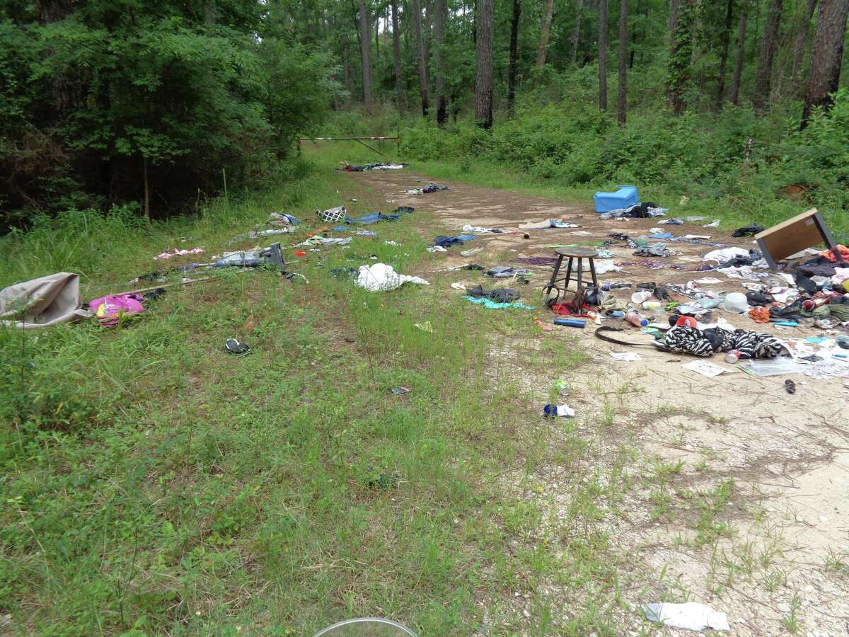 Sam Houston National Forest Hiking Trails Illegal Dumping Called 'Epidemic' At Sam Houston National Forest