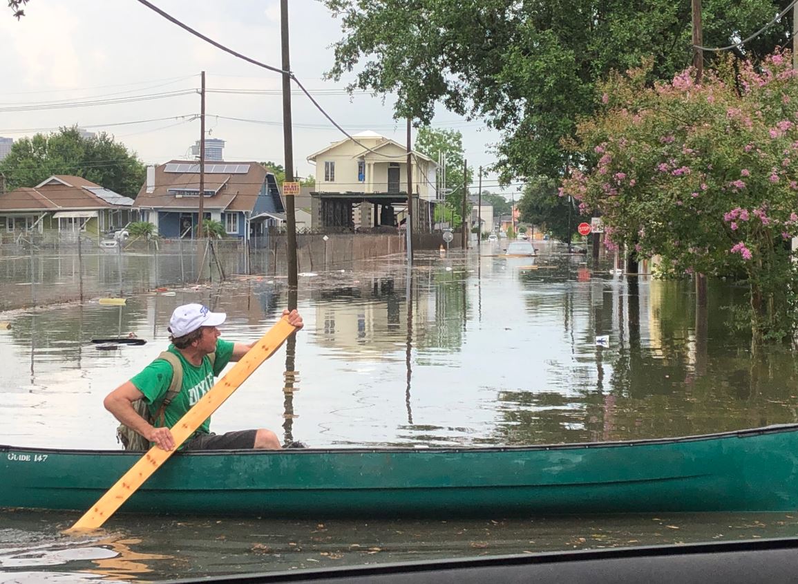 Flooding from in New Orleans, July 10, 2019