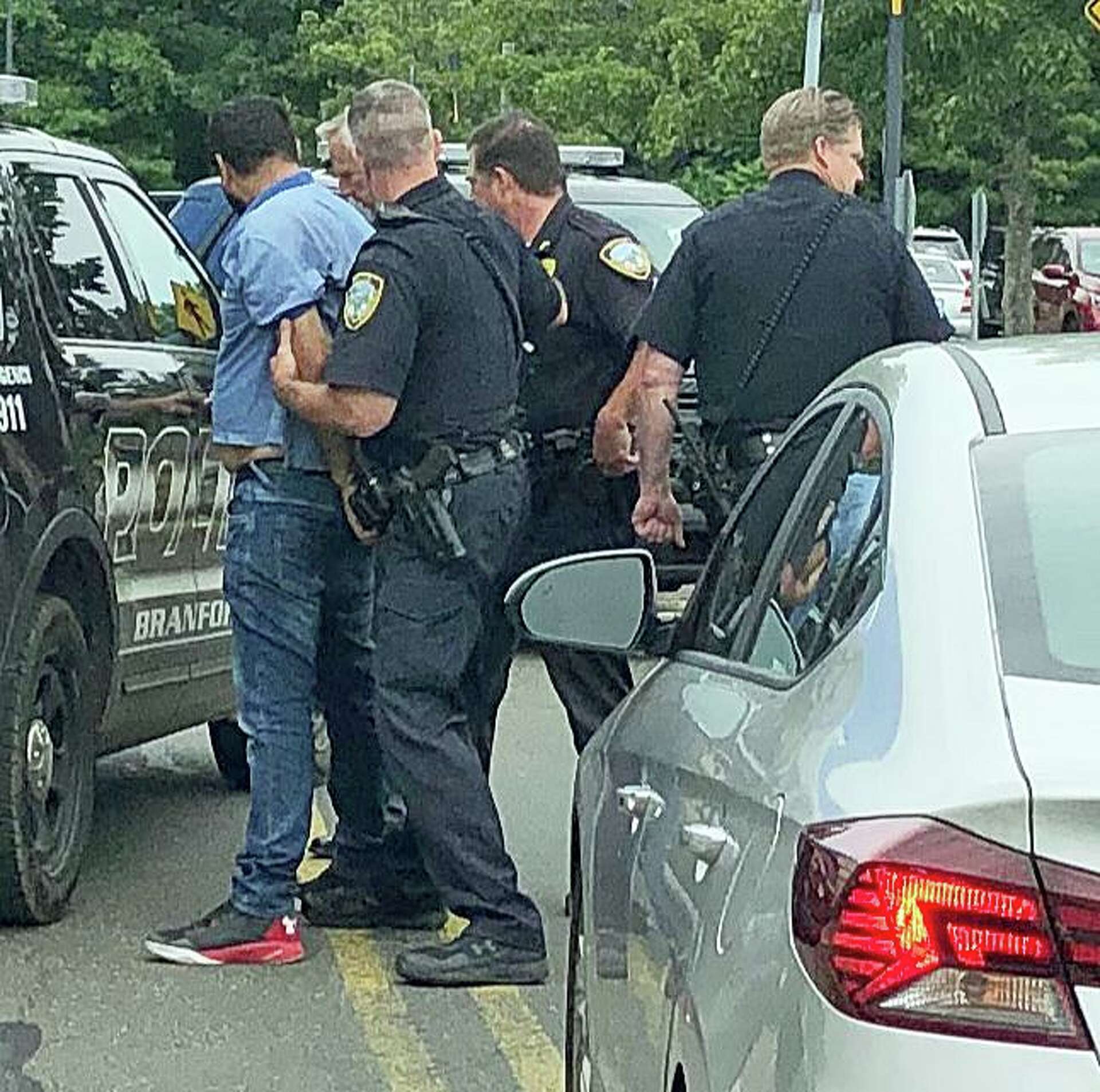 Branford police release dashcam footage of arrest in Ohio