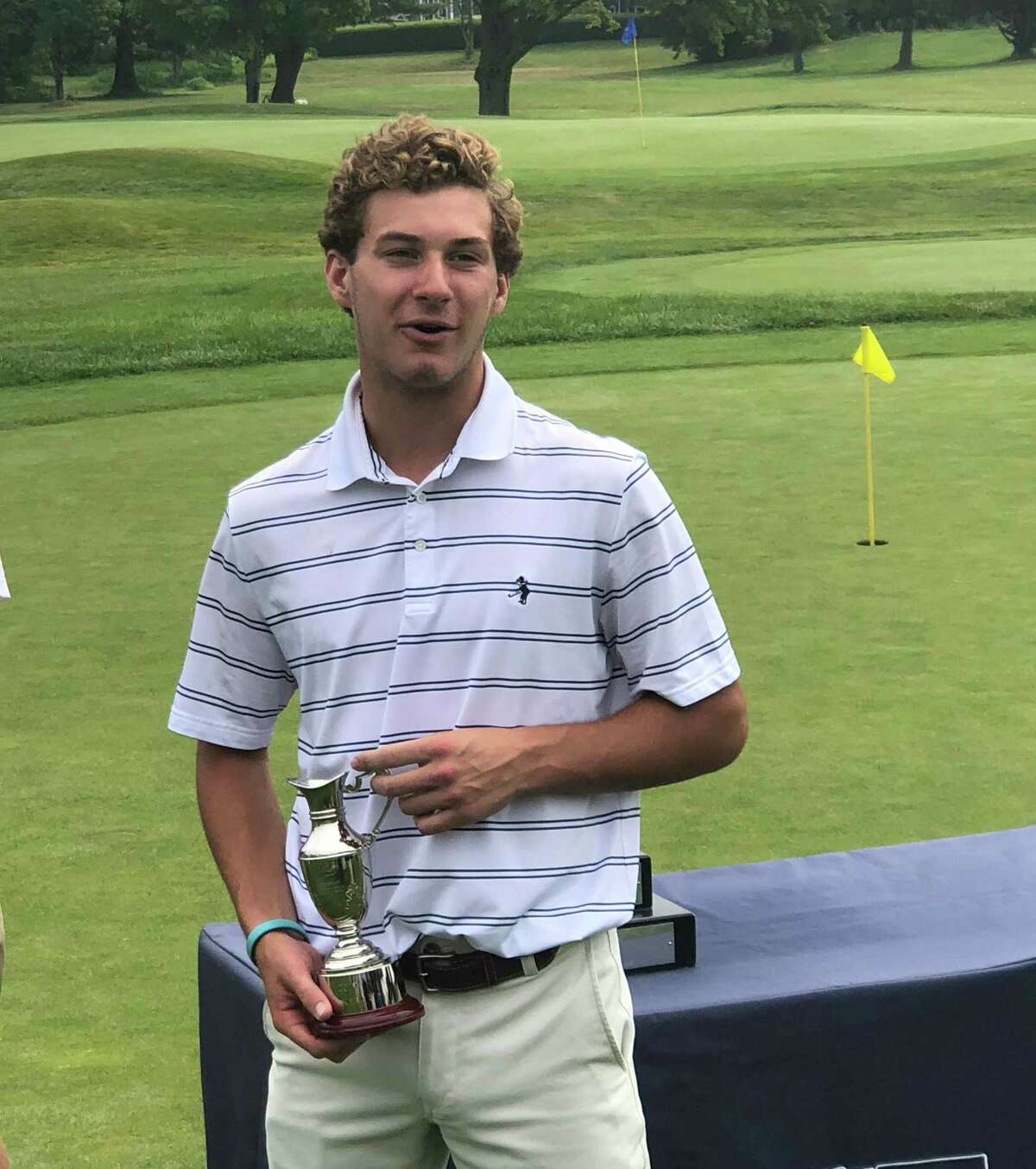 New Canaan's Gunnar Granito took second place at the 78th Connecticut Junior Amateur Championship.