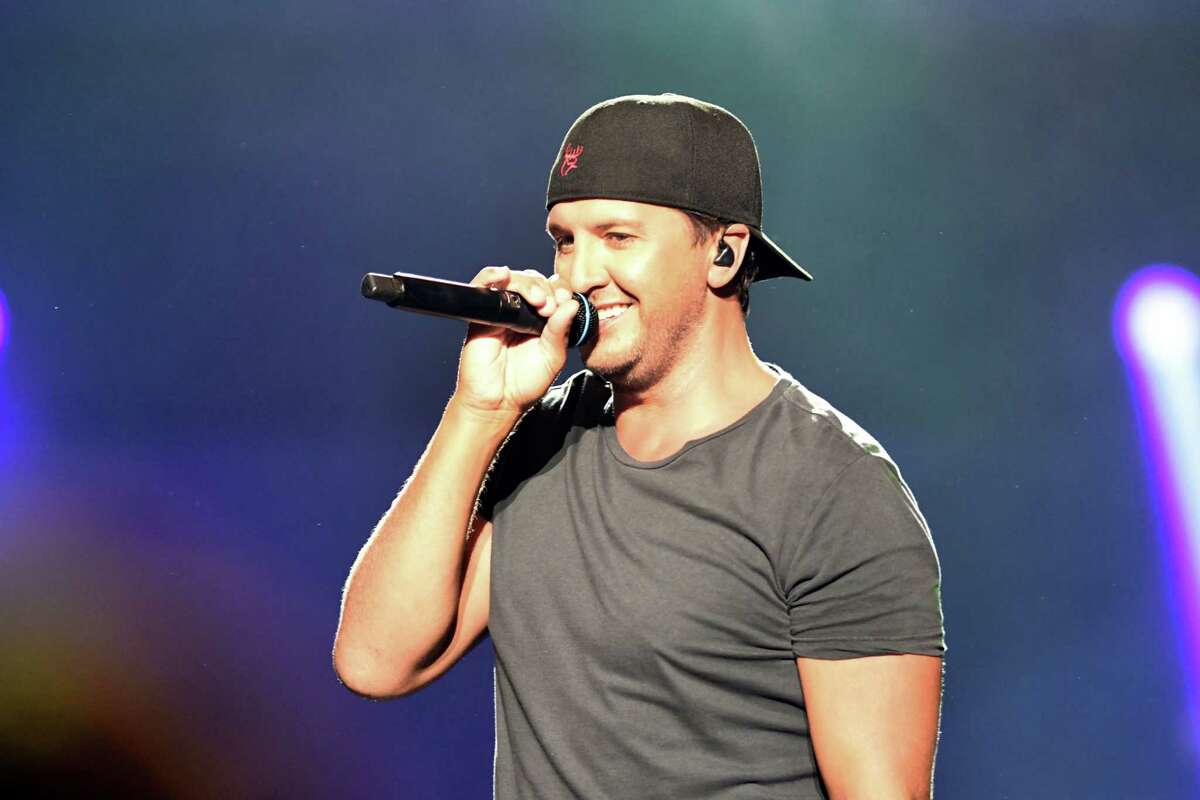 Luke Bryan performs at Saratoga Performing Arts Center on Thursday, July 11, 2019, in Saratoga Springs, N.Y. (Catherine Rafferty/Times Union)