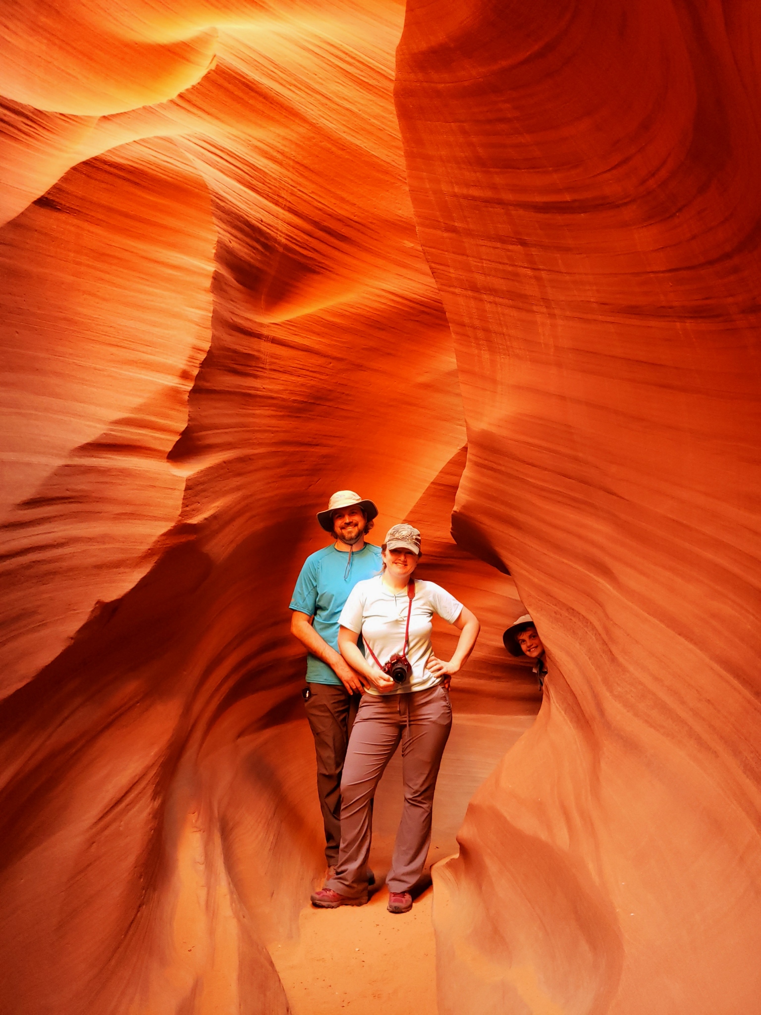 A Family Together In Spirit On Arizona Trek Times Union - 