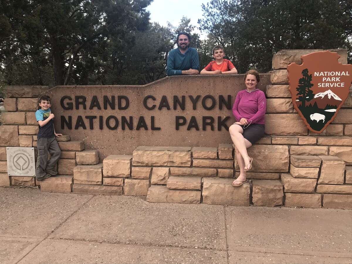 A Family Together In Spirit On Arizona Trek