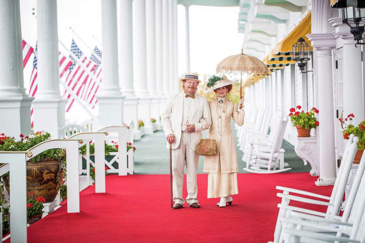 Mackinac Island’s Grand Hotel an immersion in design