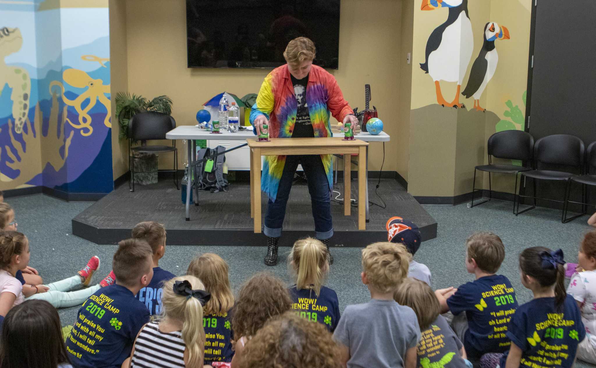 25th anniversary of WOW! science camp in The Woodlands brings animals, experiments to campers