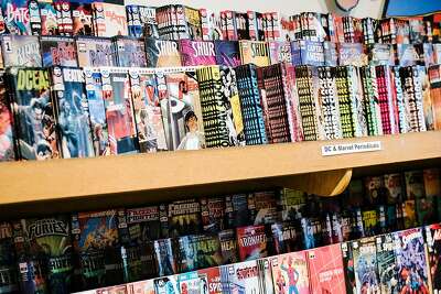 Sf Comic Book Sellers Hang On Hoping Each Laugh Won T Be Their Last