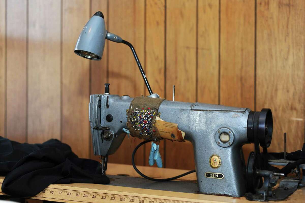 Thomas Pia's sewing machine was used to tailor clothes, but more notably was used to sew space suits for astronauts. Photographed at the Pia home in Glenbook, Stamford, on Thursday, Feb. 11, 2016.