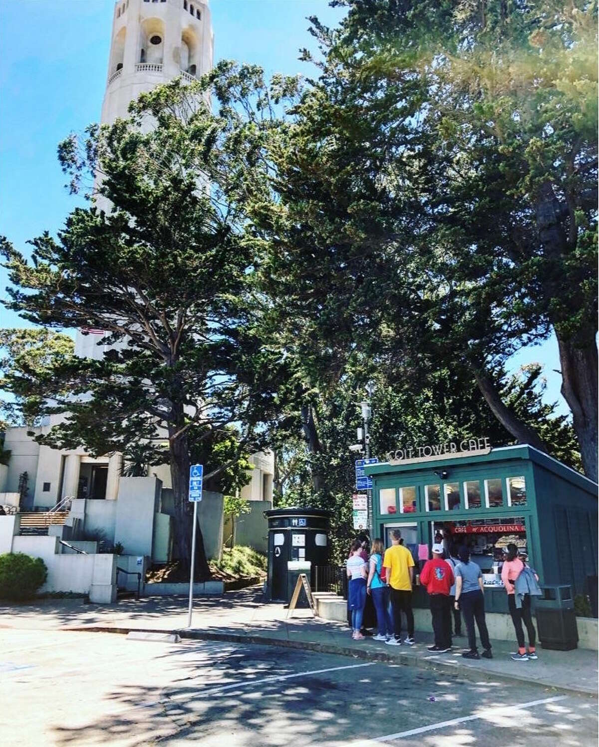 Coit Tower Cafe debuted Friday, July 12, 2019 and will offer a variety of snacks to visitors.