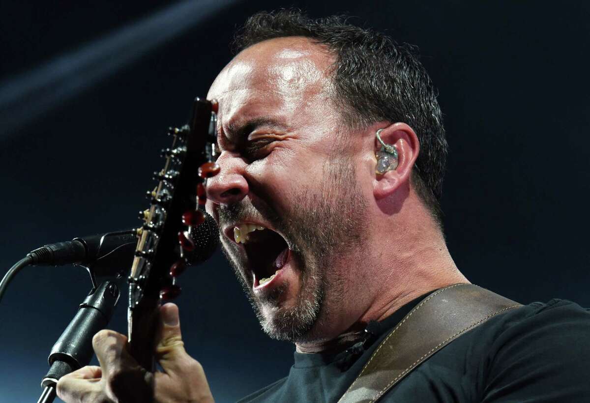 The Dave Matthews Band returns to the Saratoga Performing Arts Center on July 8-9. In this photo, Matthews performs with the band July 12, 2019 at SPAC. (Phoebe Sheehan/Times Union)