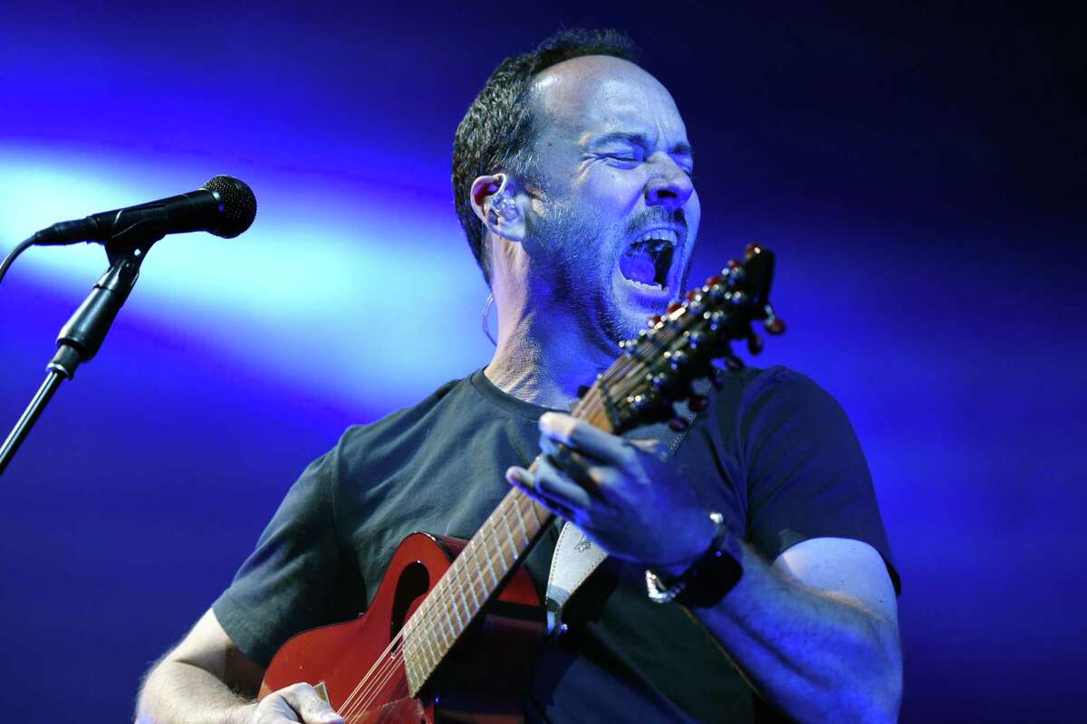 Dave Matthews performs alongside of Dave Matthews Band on Friday, July 12, 2019 at Saratoga Performing Arts Center in Saratoga Springs, NY. (Phoebe Sheehan/Times Union)