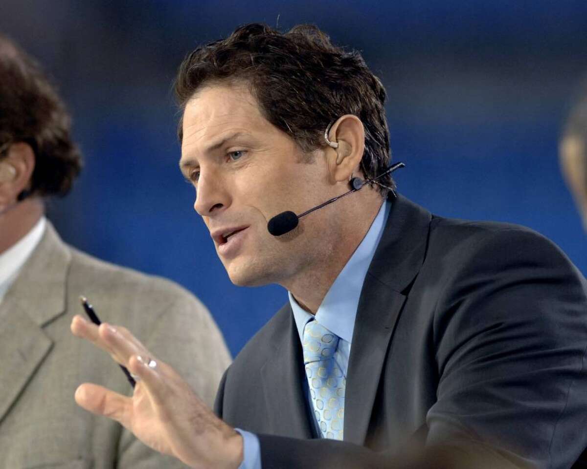 Steve Young loves talking football at ESPN