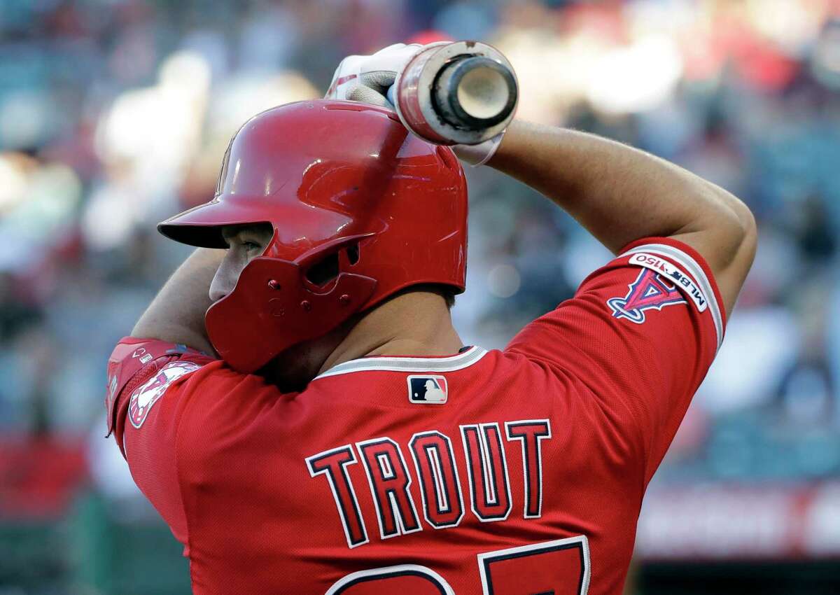PHOTOS: 2019 Astros game-by-game  Angels center fielder Mike Trout has eight home runs and 18 RBIs in his last eight games. >>>See how the Astros have fared in each game this season ... 
